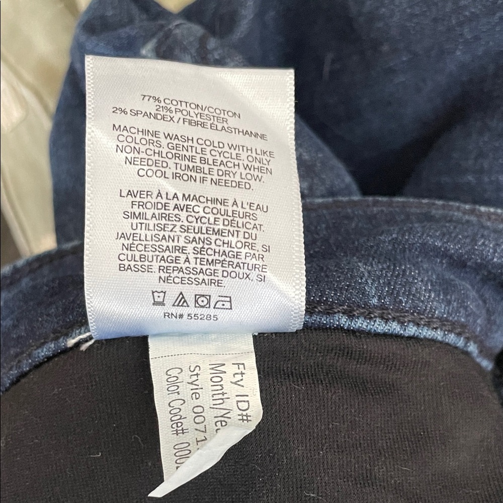NWOT Express Women's Deep Indigo Skinny Jeans - Picture 12 of 13